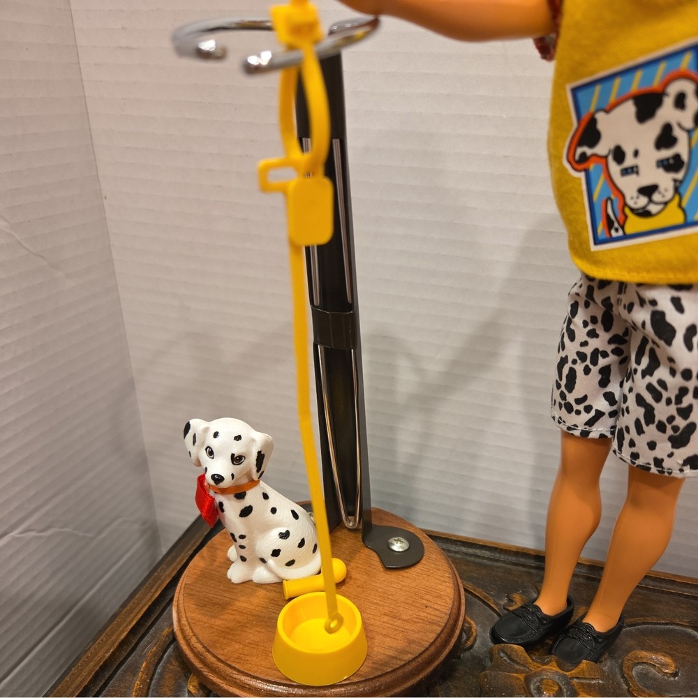 VTG Barbie 1991 PET PALS KEVIN Boyfriend of Skipper with Dalmation & accessories - Picture 7 of 9